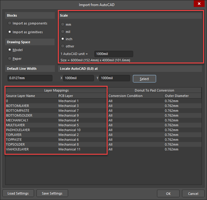 KB: Import a mechanical outline to PCB | Altium Designer | Knowledge Base