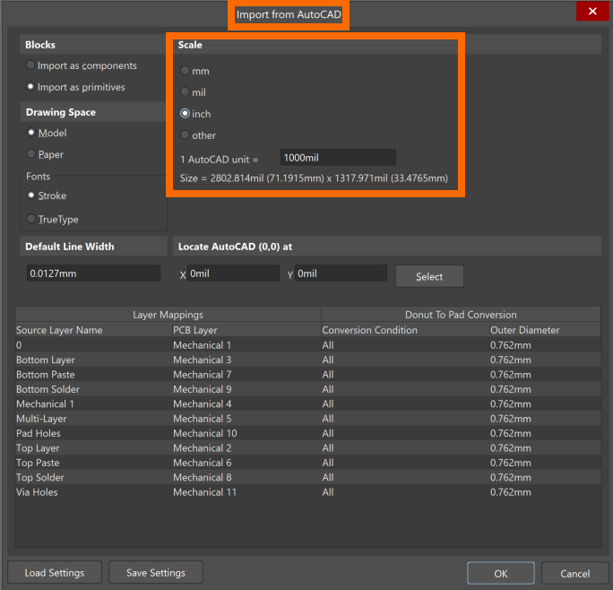 01 Import From AutoCAD Scale Settings.png