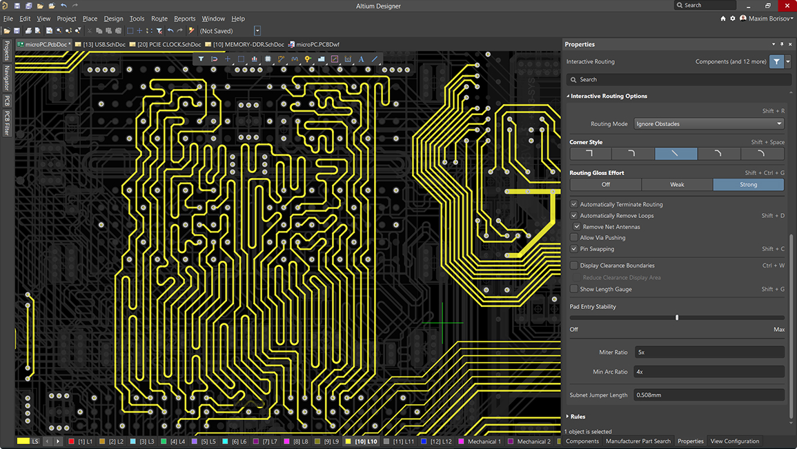 Altium designer создание проекта