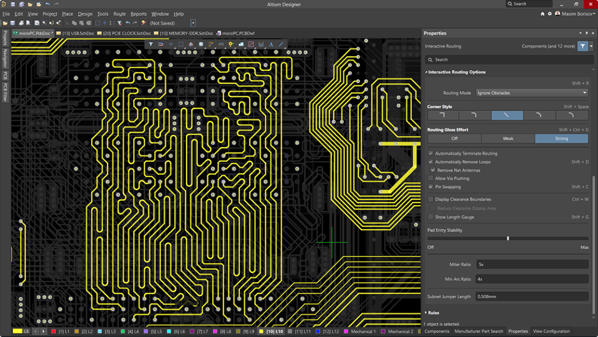 Схема altium designer